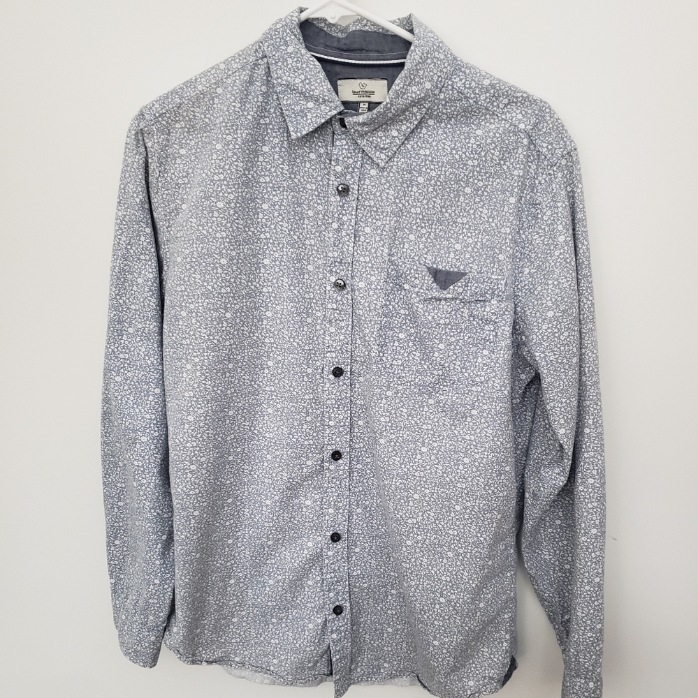 Men's chambray shirt Burnside, size N